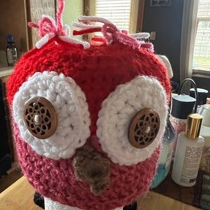 Owl infant hat